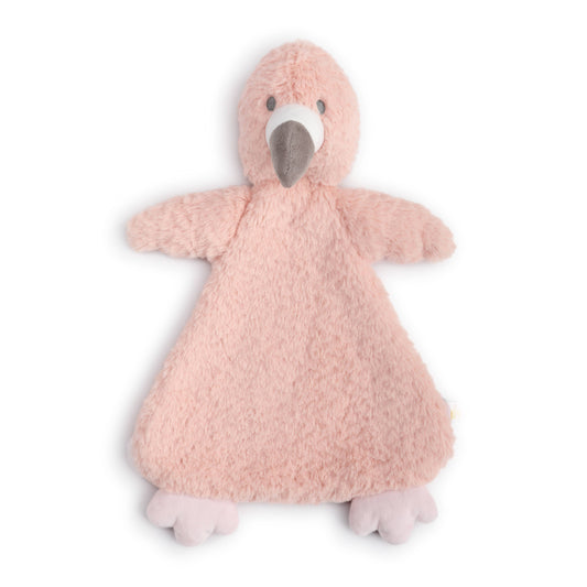 Rattle Blankie; Finley Flamingo