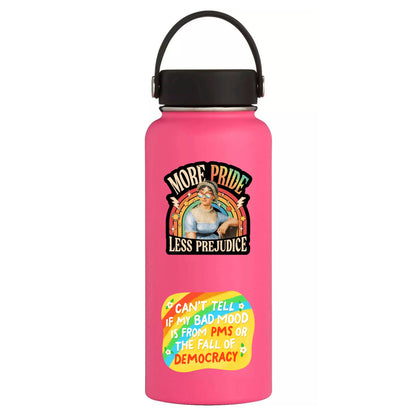 Vinyl Sticker; More Pride Less Prejudice