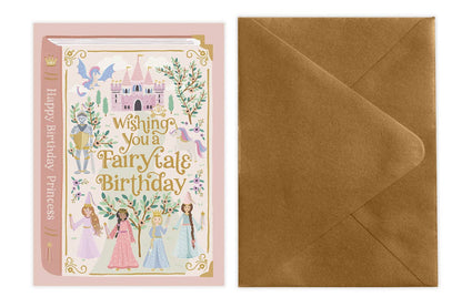 Birthday Card; Fairytale Princess