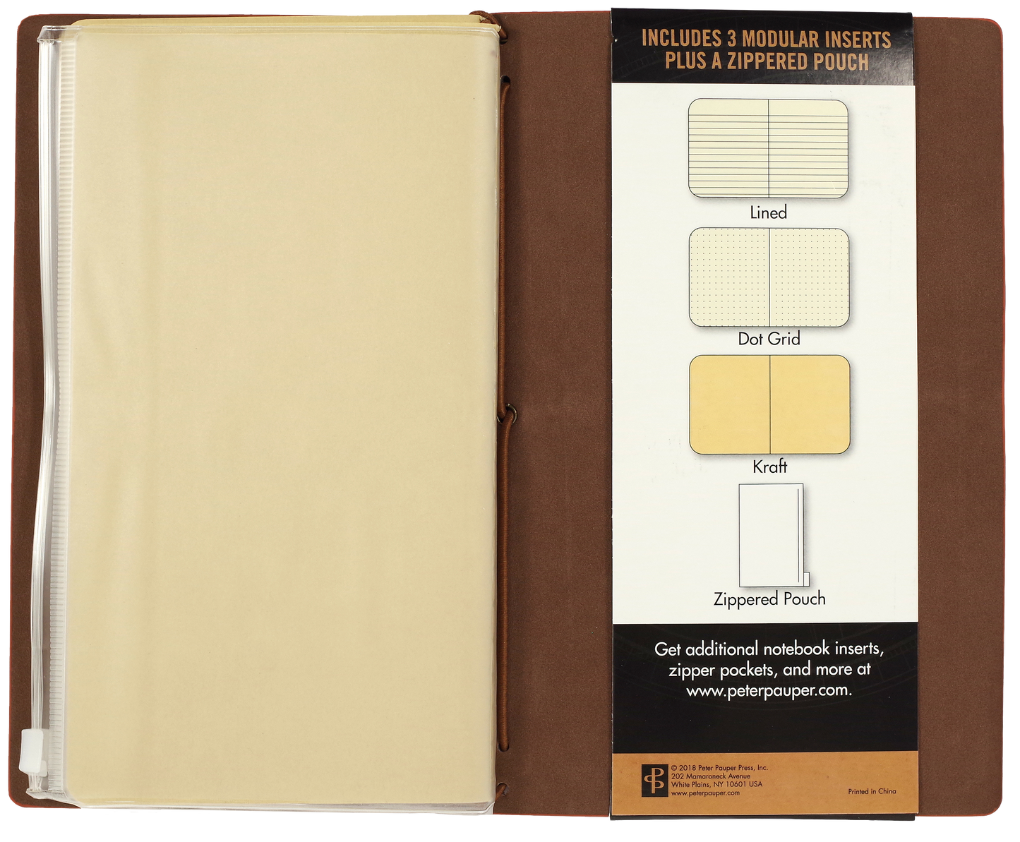 Voyager Notebook; Nutmeg