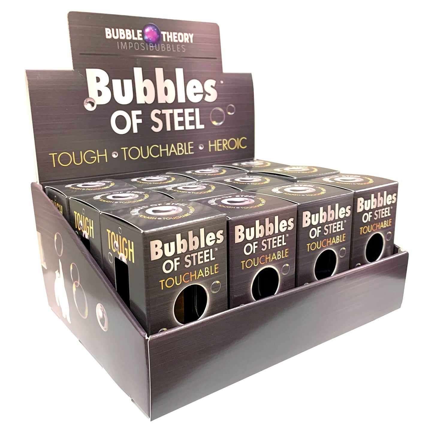 Bubbles Of Steel: Touchable Bubbles
