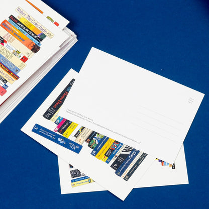 Postcard Set; Bibliophile By Jane Mount (50 Postcards)