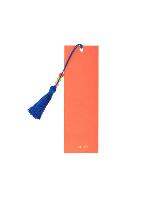 Bookmark; HERE FOR THE PLOT TWIST! By Ban.dō (Rainbow with Tassel)