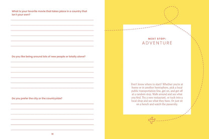 Prompted Journal; The Bucket List