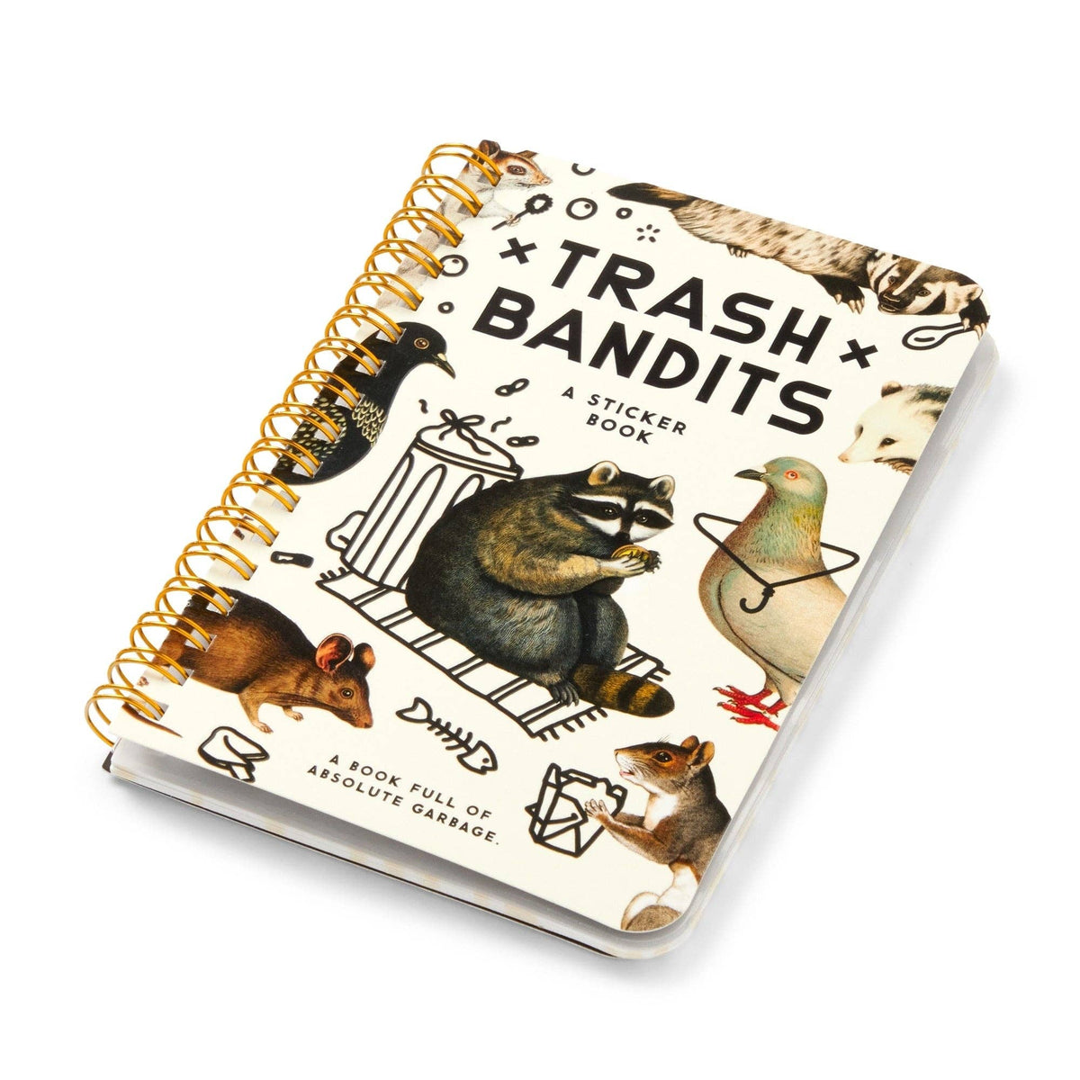 Sticker Book; Trash Bandits | Brass Monkey