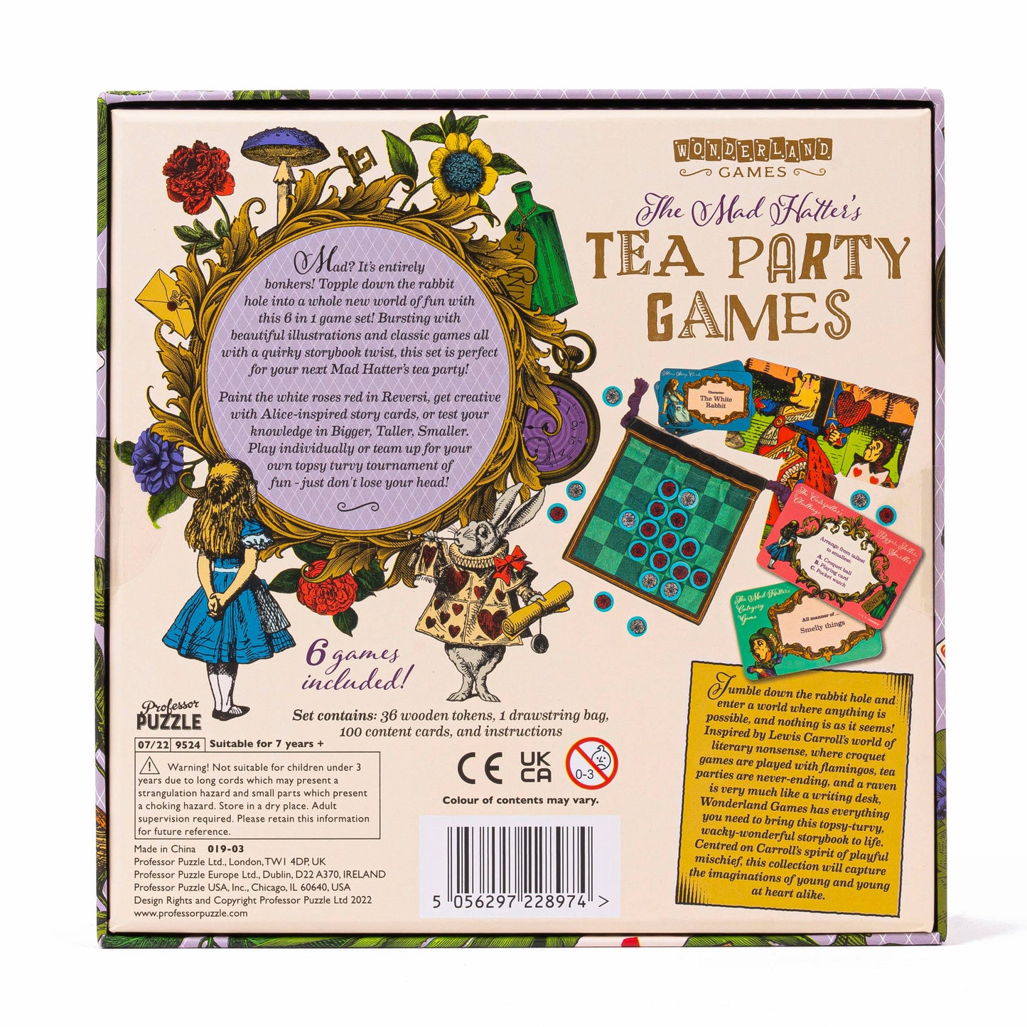 The Mad Hatter's Tea Party Games