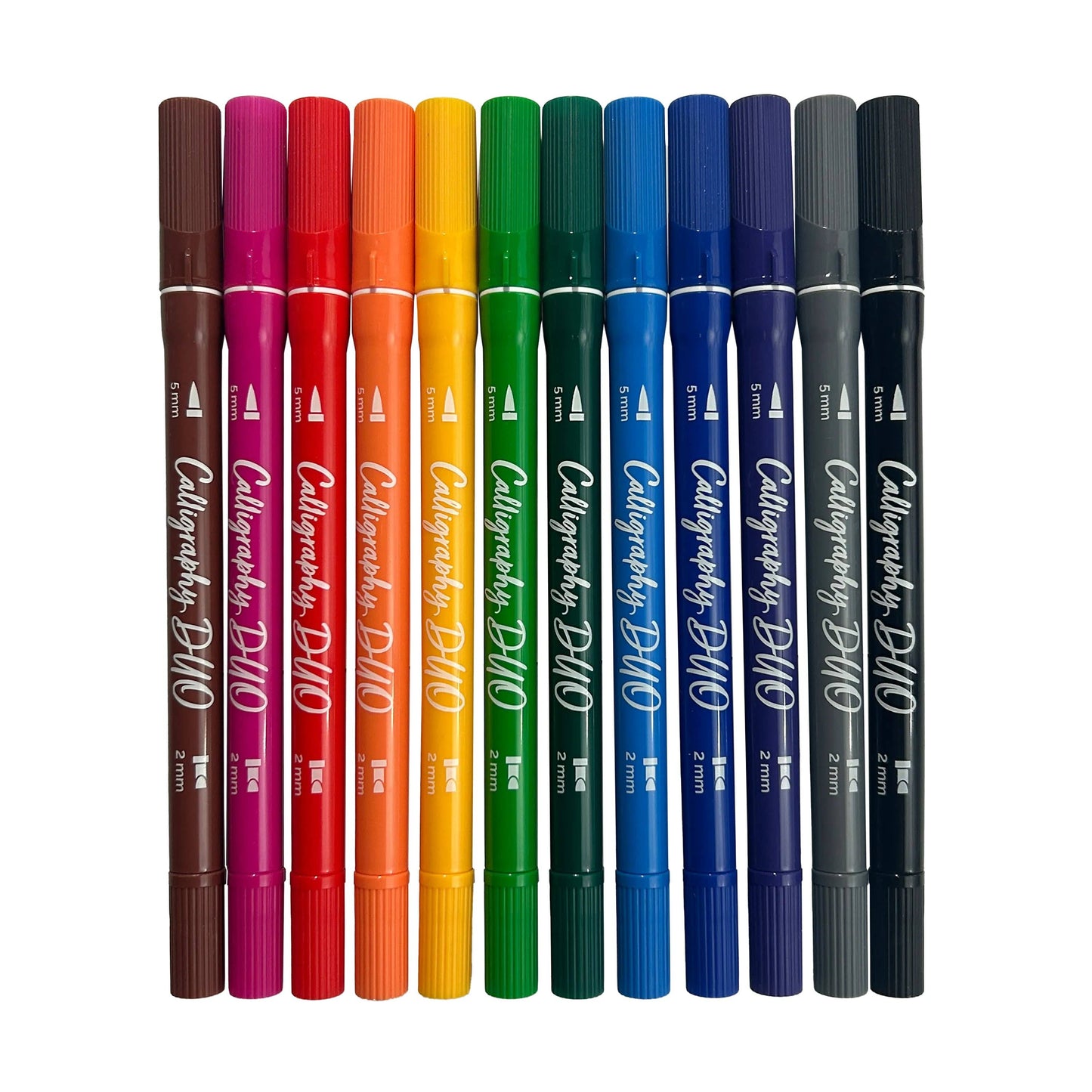 Ooly Calligrapghy Duo Markers (Double-ended, Set of 12)