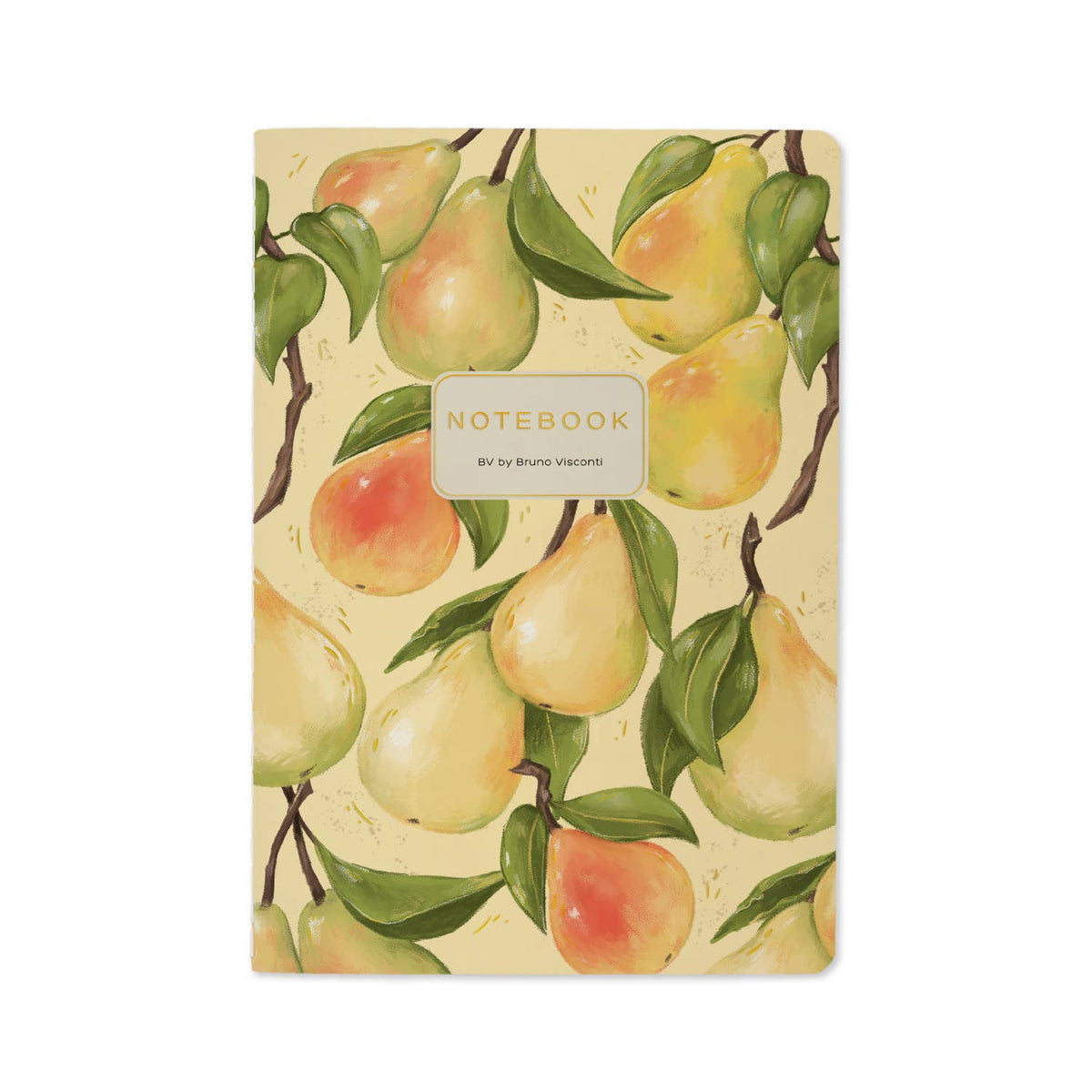 A5 Notebook; Pears on the Tree | BV by Bruno Visconti