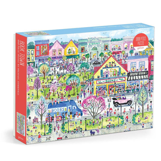 Jigsaw Puzzle; Michael Storrings Book Town (1000 Pieces)