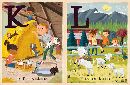 Alphabet Board Book; F is for Farm