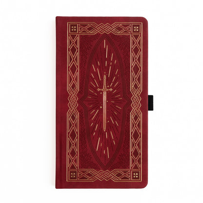 Dot Grid Notebook; Knight's Sword (8x8)