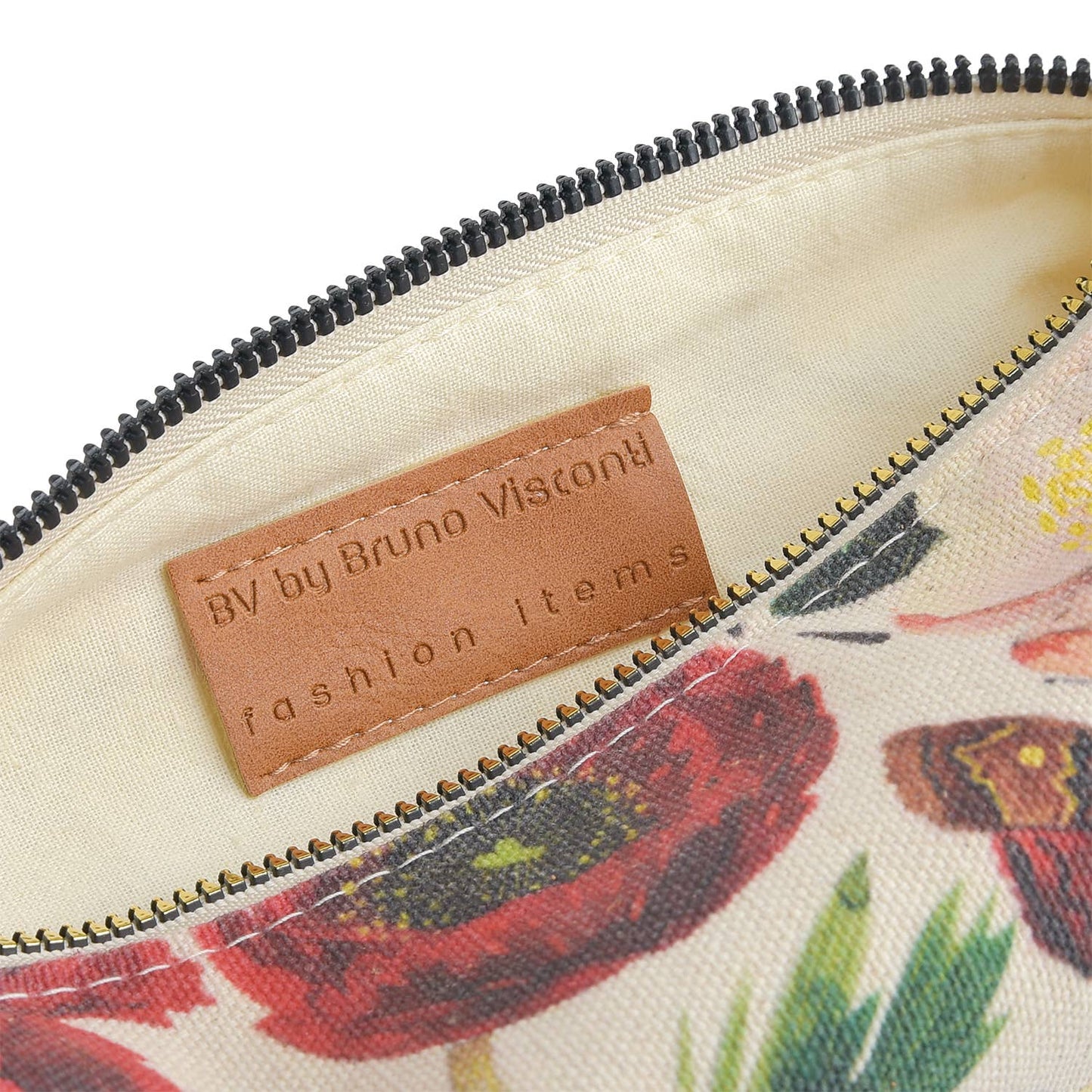 Pencil  Pouch; Peonies - BV by Bruno Visconti