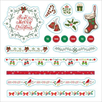 Sticker Book; Merry & Bright Christmas! (Over 500 Stickers)