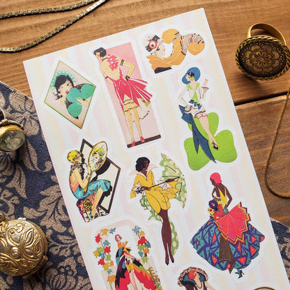 Stickii Sticker Sheet; Fabulous Fashions