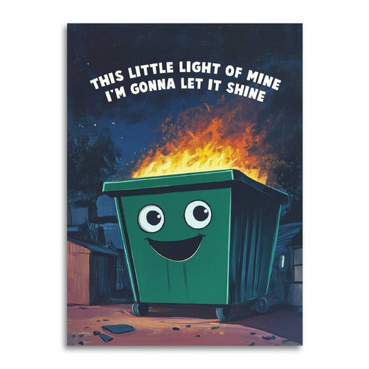 Greeting Card; This Little Light of Mine | Bad Betty Greeting Co.