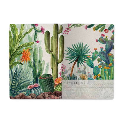 Notebook; Green Cactus - BV by Bruno Visconti