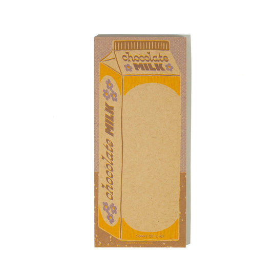 Notepad; Chocolate Milk (Risograph)