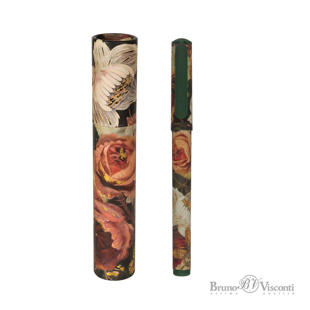 Ballpoint Pen; DreamWrite - Lush Flora Series (Black Ink)