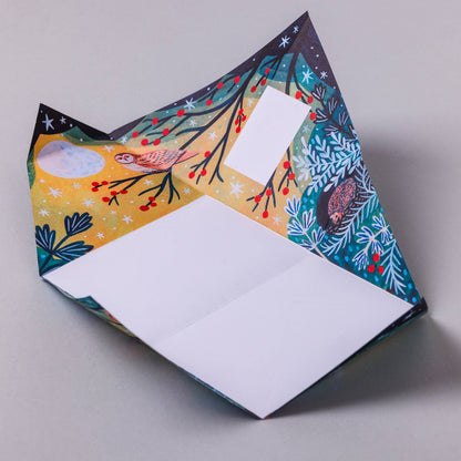 Folding Letter Set; Harvest Moon Pigeon | Pigeon Posted