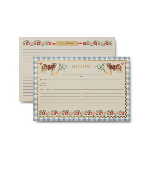 Recipe Cards; Home Sweet Home (Pack of 12)