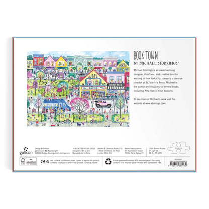 Jigsaw Puzzle; Michael Storrings Book Town (1000 Pieces)