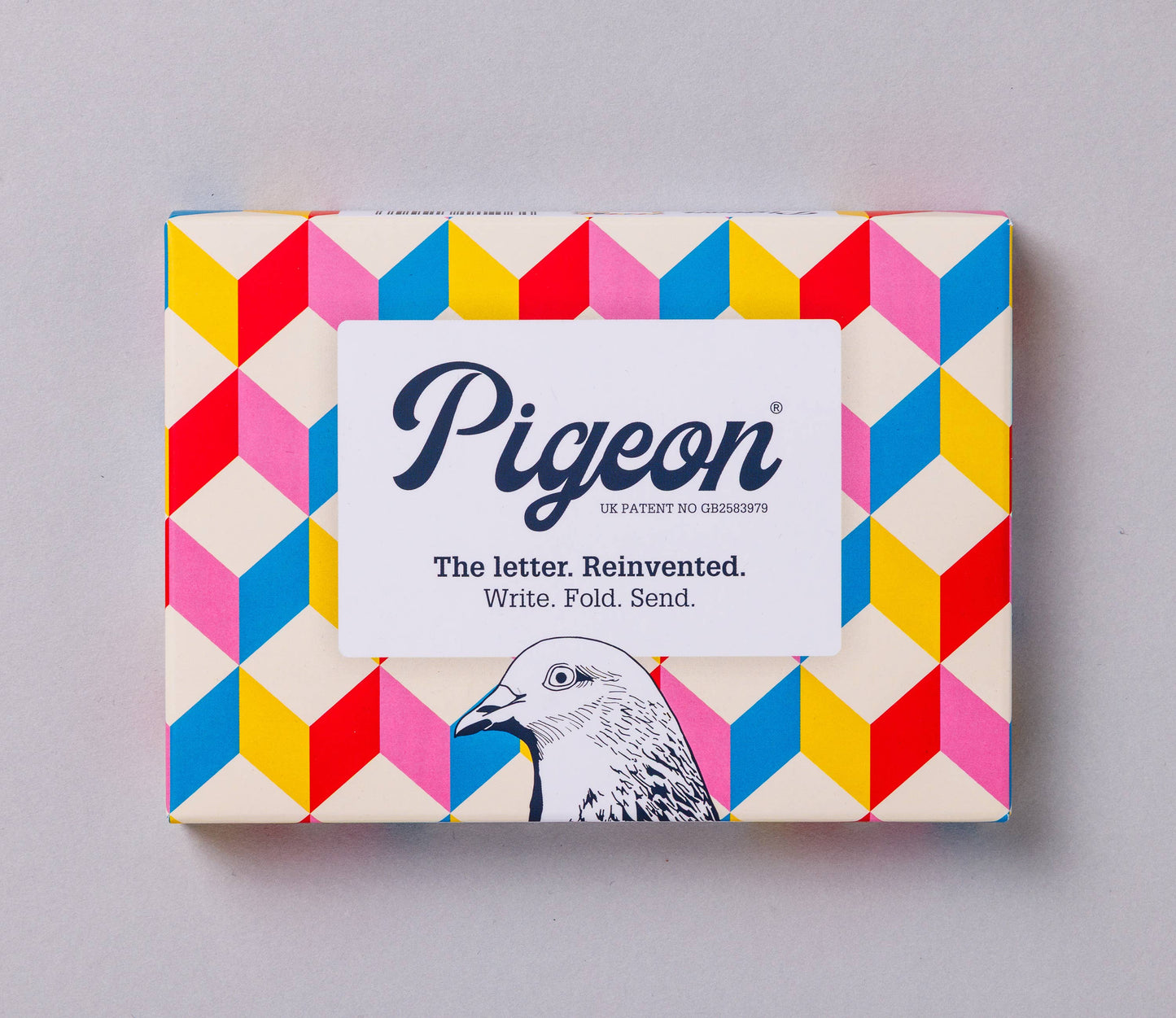 Folding Stationery Letter Set; Urban Pigeon
