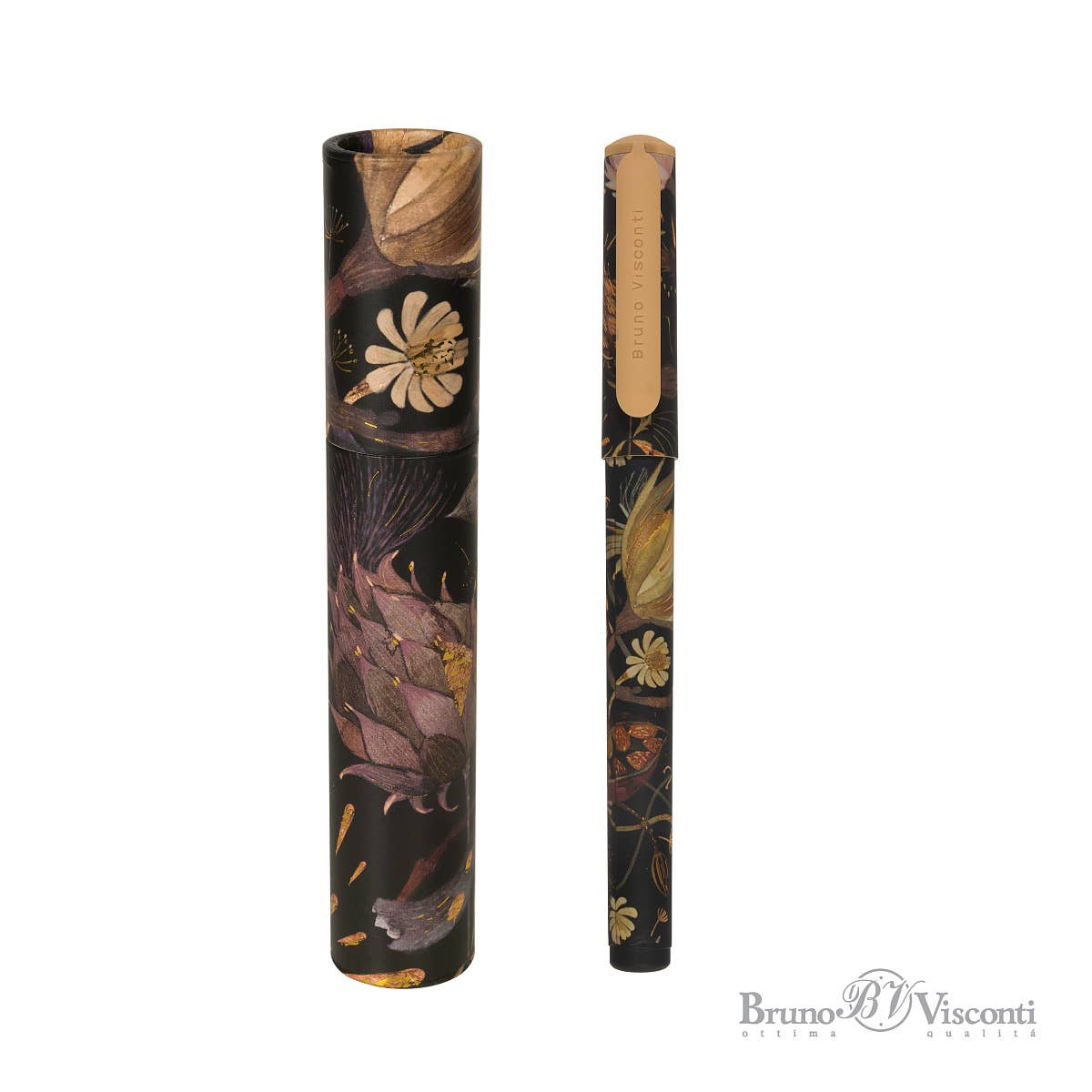 Ballpoint Pen; DreamWrite - Lush Flora Series (Black Ink)