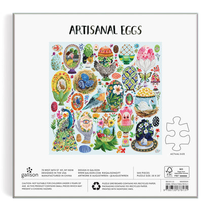 Jigsaw Puzzle; Artisanal Eggs 500 Piece Puzzle