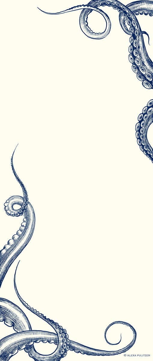 Notepad; Octopus Undulation (Long Pad)