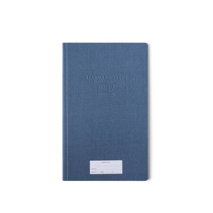Standard Issue Tall Notebook No 17 - Blue