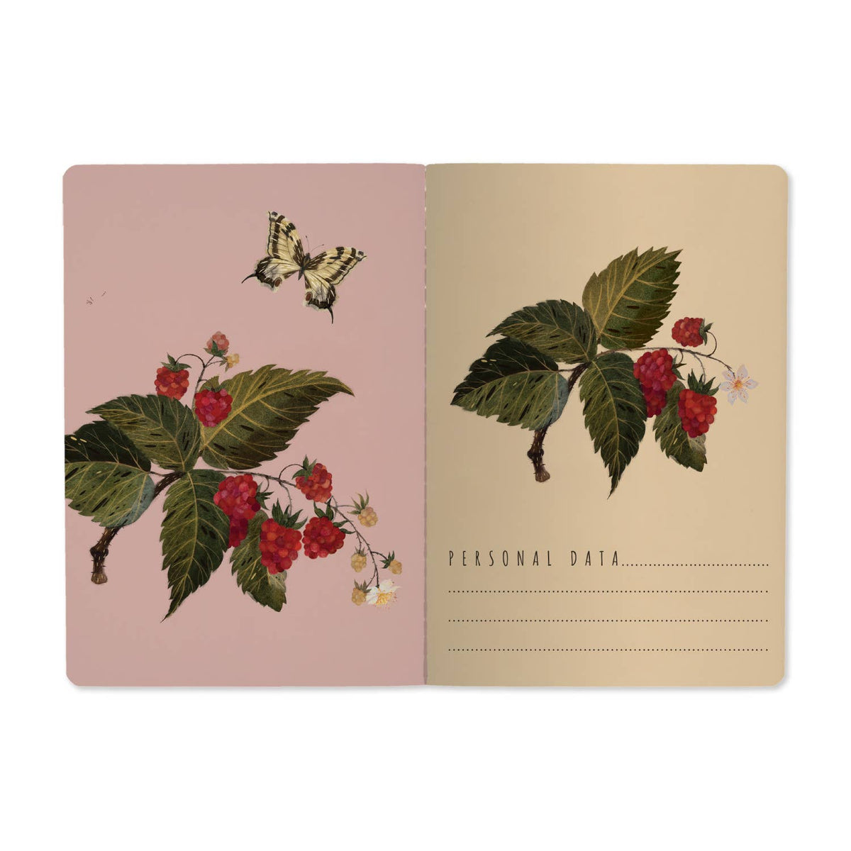 A5 Notebook; Wild Raspberry | BV by Bruno Visconti