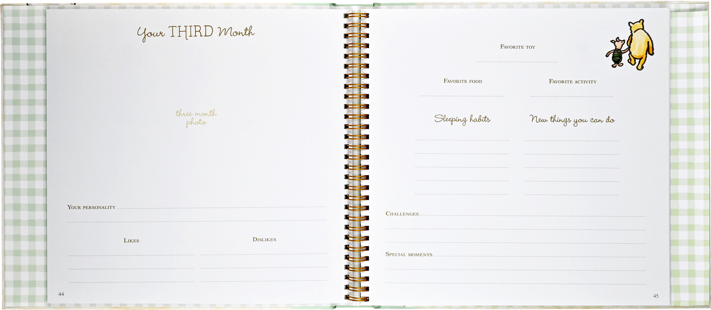 Winnie-the-Pooh Baby Book; The First Five Years