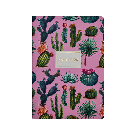 Notebook; Cactus on Rose - BV by Bruno Visconti