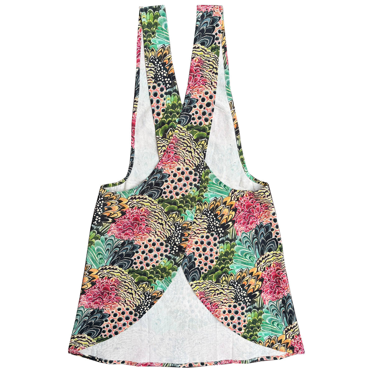 Pinafore Apron; Feathered | Betsy St. Clair