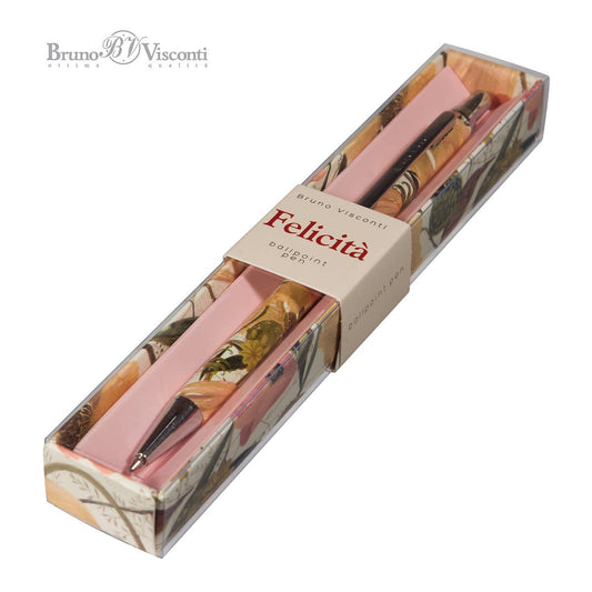 Ball Point Pen; Felicita Soft Petals (With Gift Box)