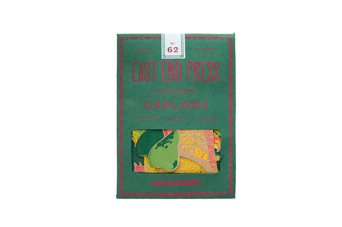 Sewn Garland; 12 Days of Christmas