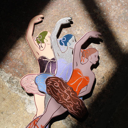 Leather Bookmark; Ballerina | Ark Colour Design