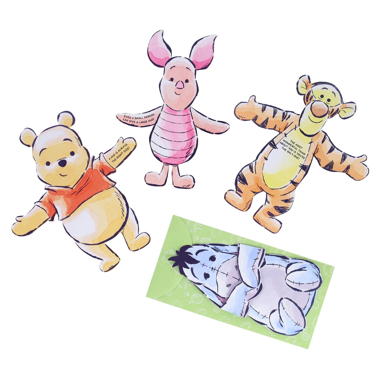 Notecard Set; Disney Winnie the Pooh Hugs