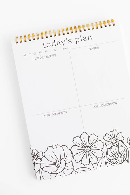 Planner; Color-In Daily By Elyse Breanne Design
