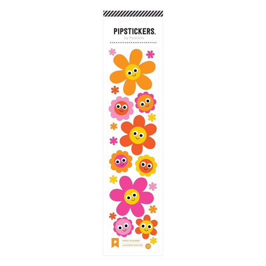 Pipsticks Sticker Sheet; Eyeful of Blooms Googly Eye Stickers