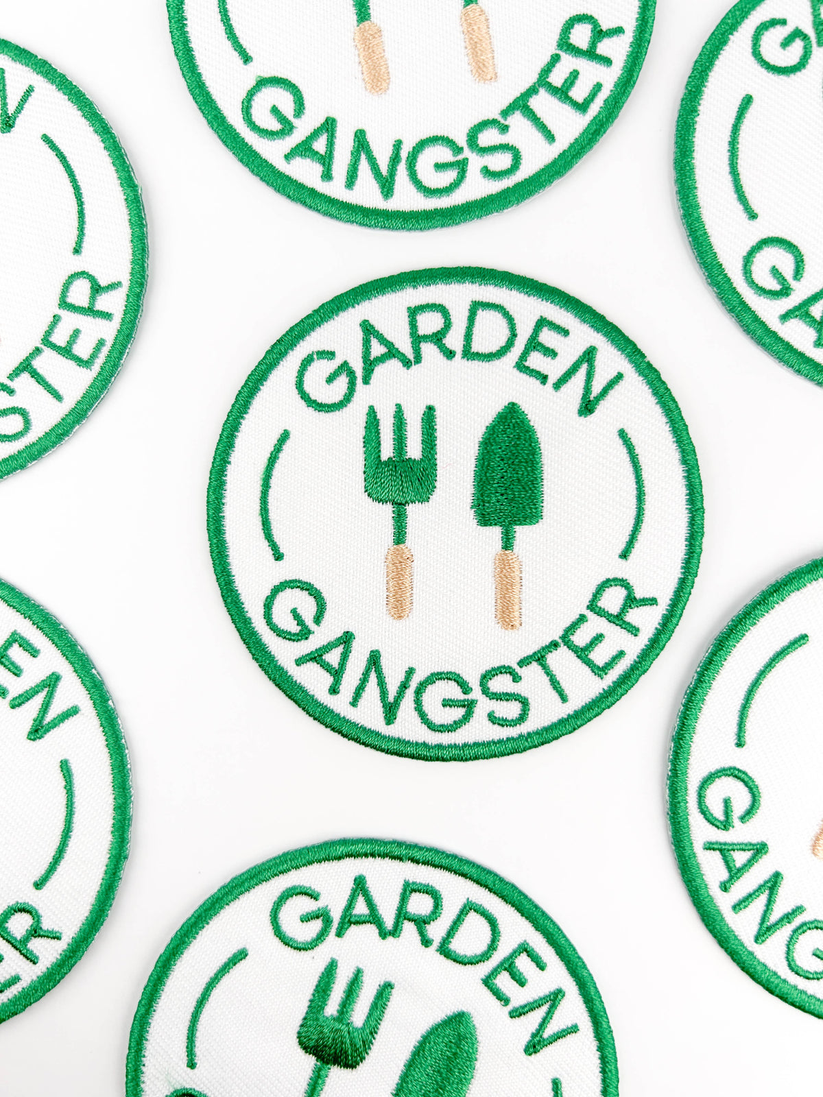 Iron-On Patch; Garden Gangster | Field Trip Threads