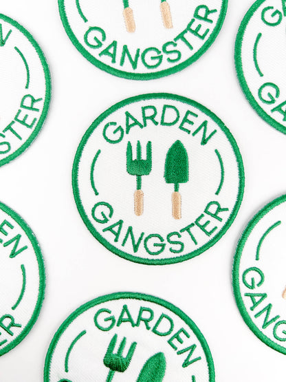 Iron-On Patch; Garden Gangster | Field Trip Threads