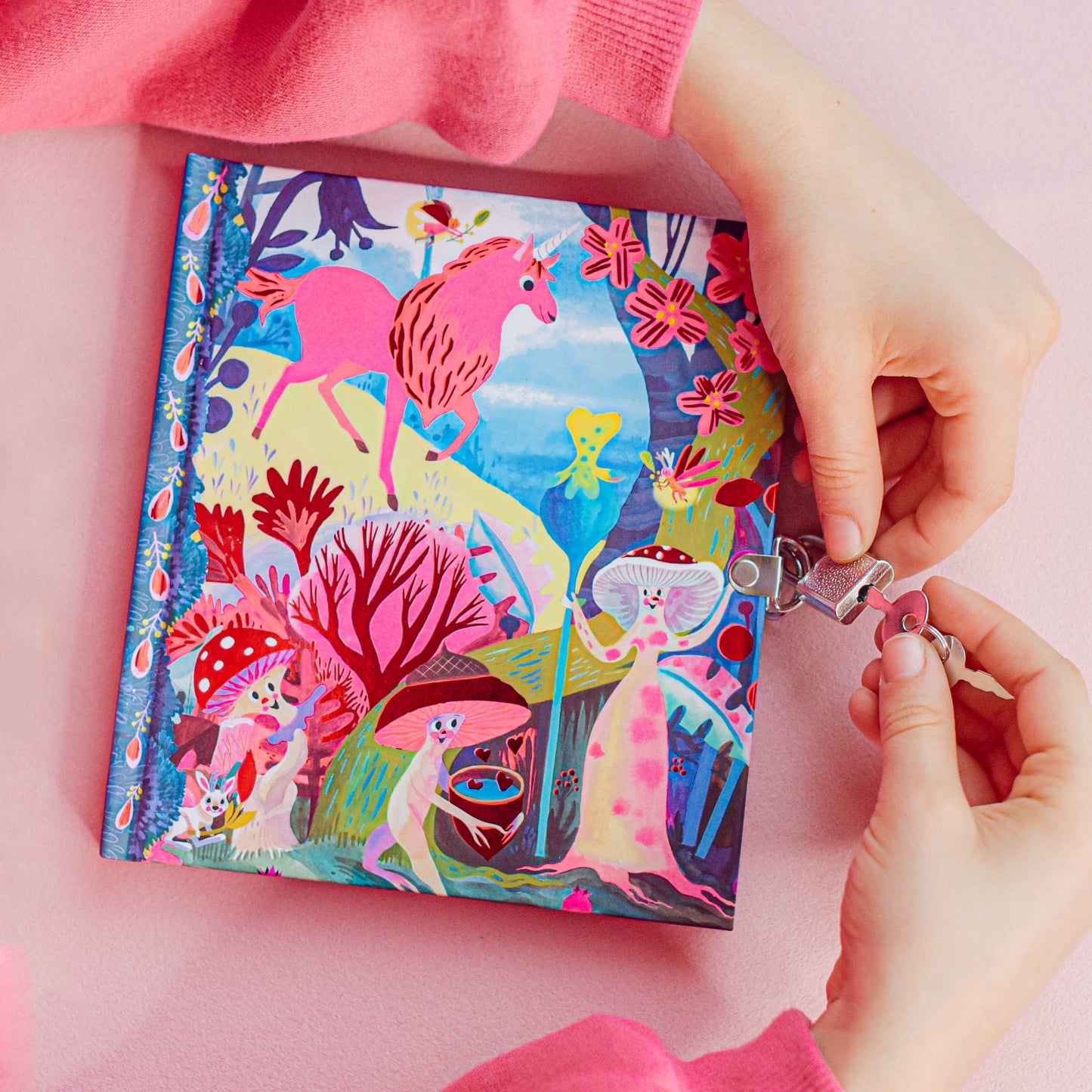 Eeboo Lock Journal; Magical Creatures