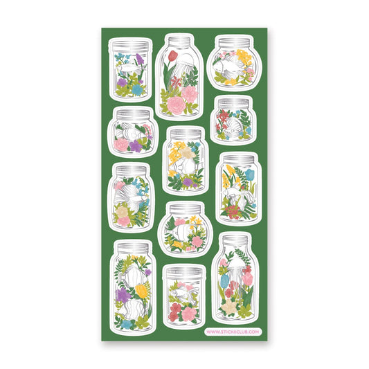 Stickii Sticker Sheet; Aquarium Terrariums