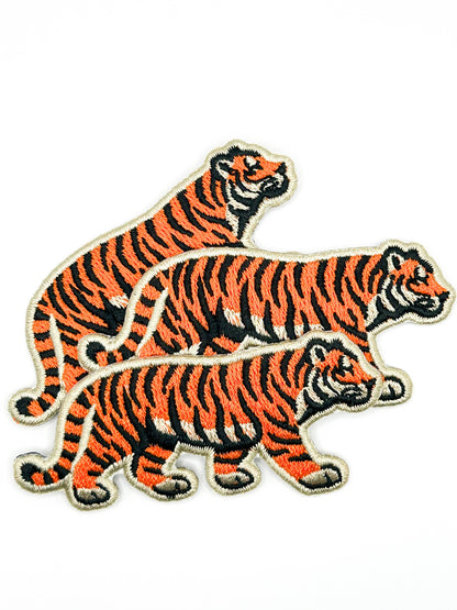 Iron-On Patch; Tiger | Field Trip Threads