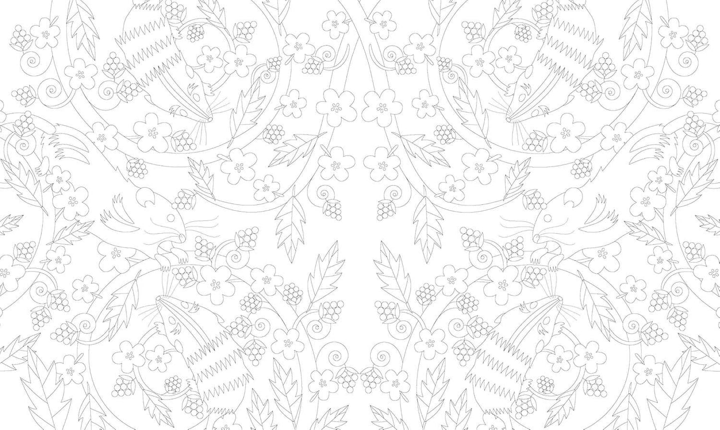 Coloring Book; The Mindful Year