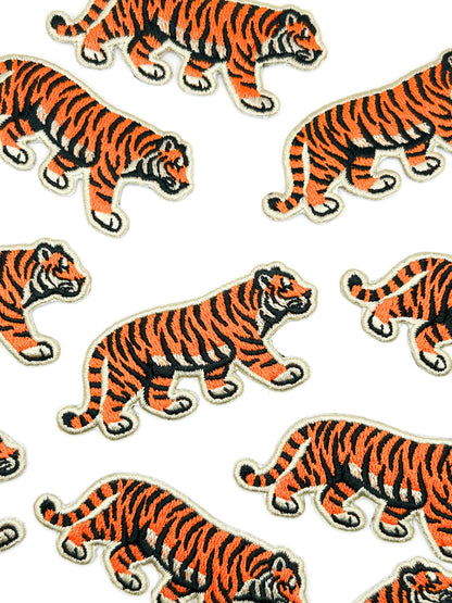 Iron-On Patch; Tiger | Field Trip Threads
