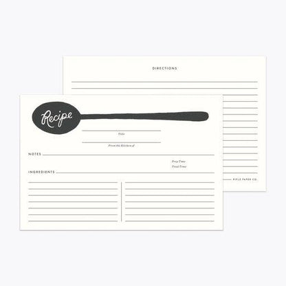 Rifle Paper Co. Tin Recipe Box; Strawberry Fields