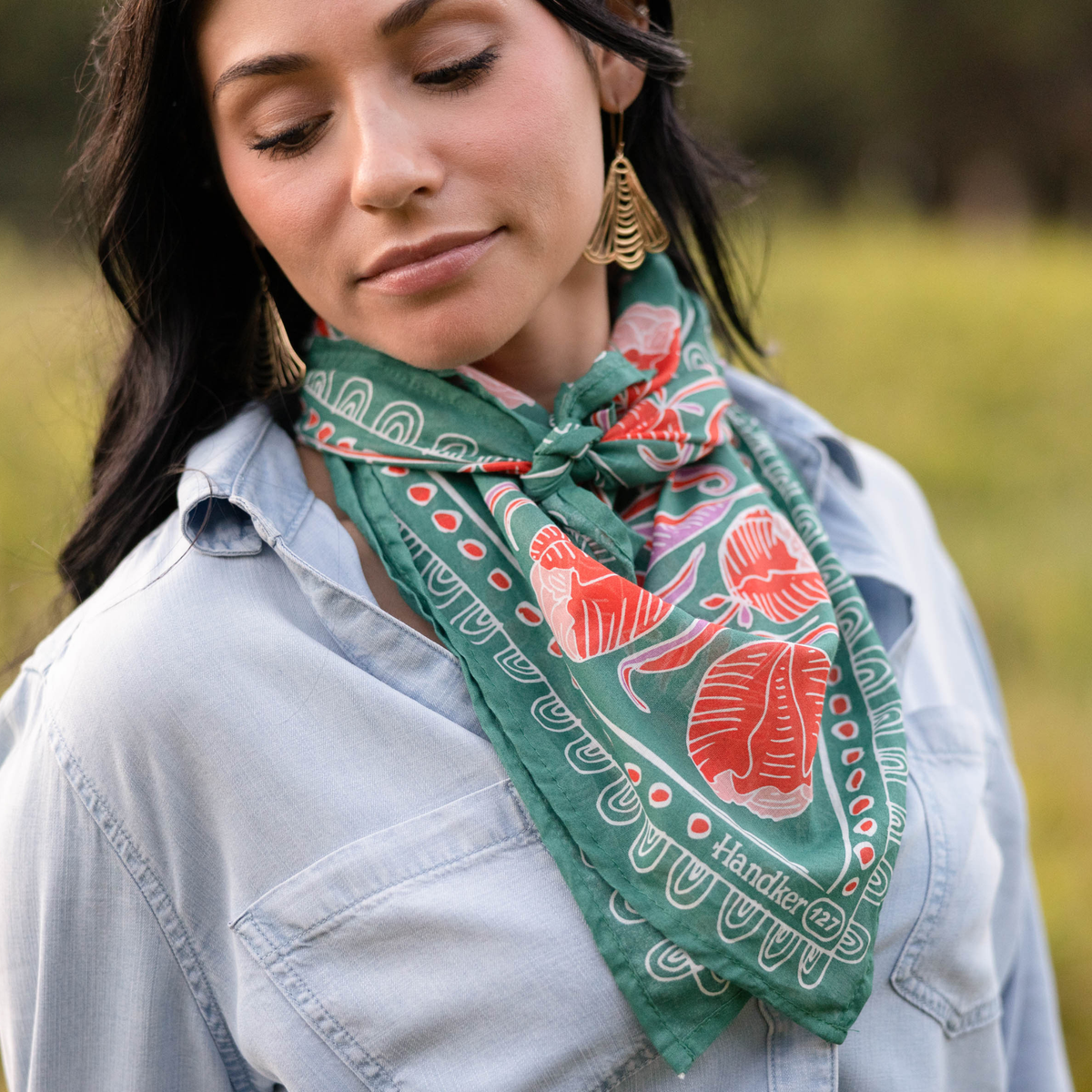 Wild Rag Bandana; Winnie | Handker Bandanas