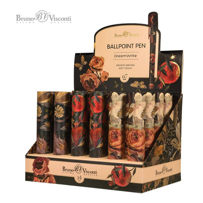 Ballpoint Pen; DreamWrite - Lush Flora Series (Black Ink)